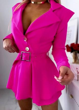 Сукня комбінезон жіноча коротка міні нарядна святкова повсякденна осіння на осінь демісезо...