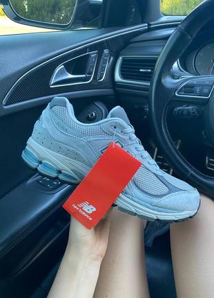 New balance 2002r grey кросівки2 фото