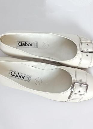 Чудові шкіряні балетки gabor
