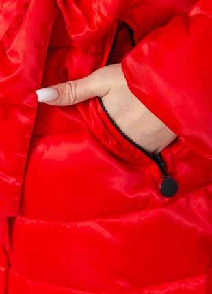 Куртка женская демисезонная, цвет красный, 235r0106 фото