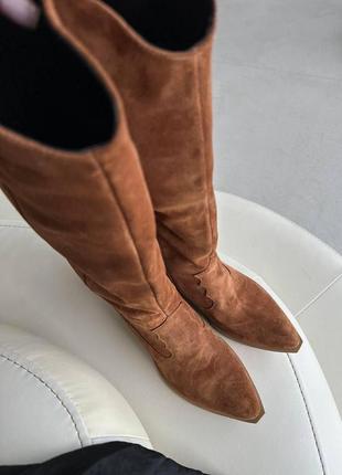 Женские сапоги казаки