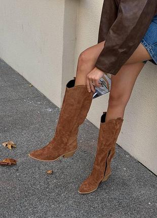 Женские сапоги казаки