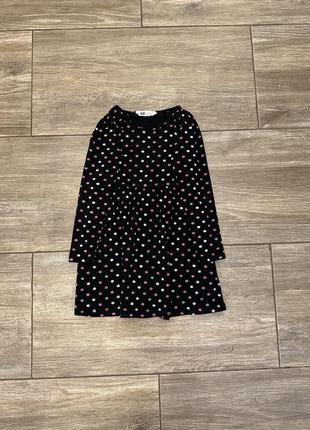 Коттоновое платье h&m 4-6 110/116