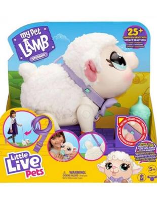 Інтерактивна іграшка moose мій улюбленець маленьке ягня little live pets