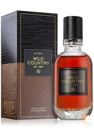 Туалетна вода avon wild country