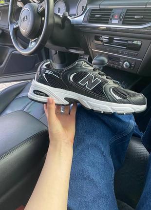 New balance 530 black кроссовки