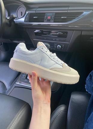New balance ct302 white кеди
