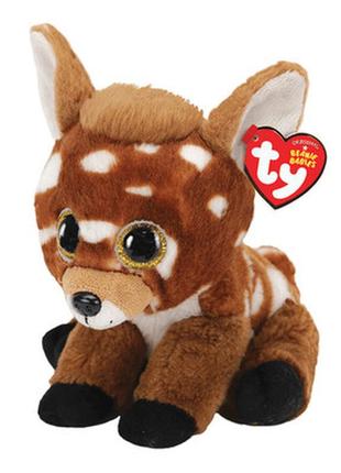 М'яка іграшка ty beanie babies оленя buckley, 25 см 90283