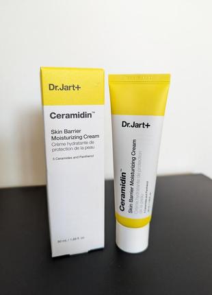 Крем для обличчя з керамідами dr.jart+ ceramidin skin barrier moisturizer cream 50 мл