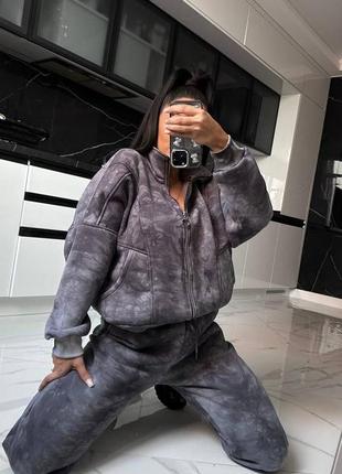 Костюм в стиле zara утепленный