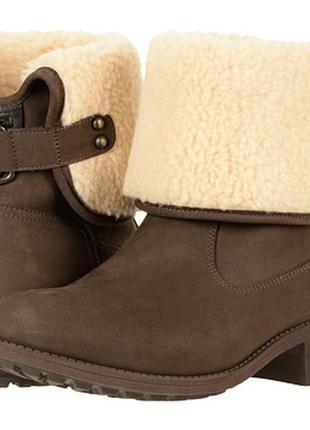 Водонепроникні шкіряні чоботи з овчиною ugg aldon 38,0-38,58 фото