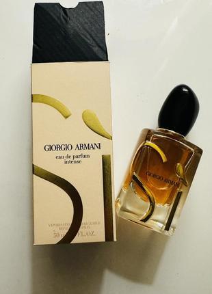 Парфумована вода armani si intense 50 мл5 фото