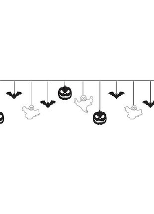 Гірлянда фігурна yes! fun хелловін halloween mix, 12 фігурок, 3 м 801187