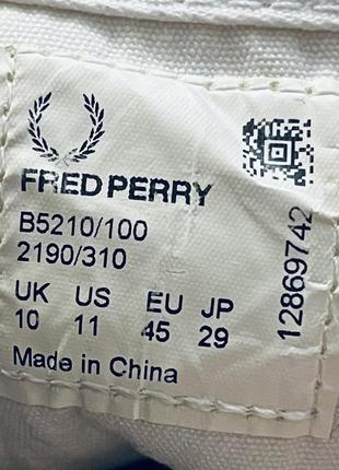 Кеди чоловічі fred perry6 фото