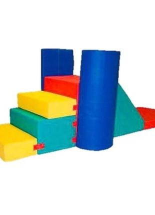 Мягкая горка покатайка