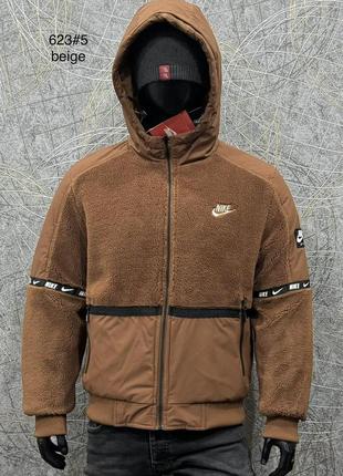 Чоловіча комбінована двостороння куртка nike розміри 48,50,52,54,56