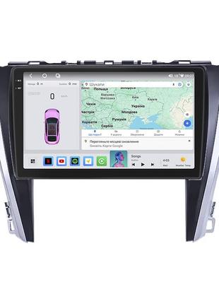 Штатная магнитола 10" lesko для toyota aurion ii 2012-2017 4/64 qled carplay 4g wi-fi gps 360 prime 6шт