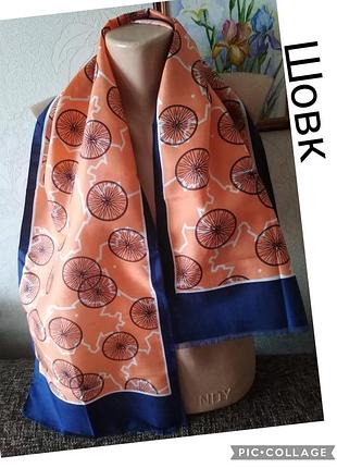 Натуральный шелк, шарфик, 118*29