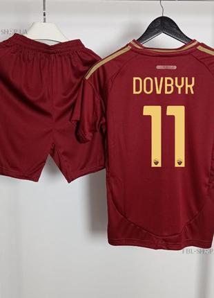 Футбольна форма рома бордова домашня сезон 2024/2025