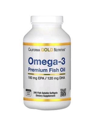 Omega 3 premium fish oil 250   шт