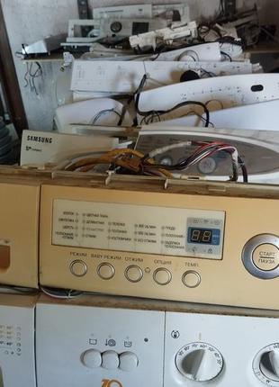 Б/у модуль управления (комплект) mfs-f843-00 на стиральную машину samsung