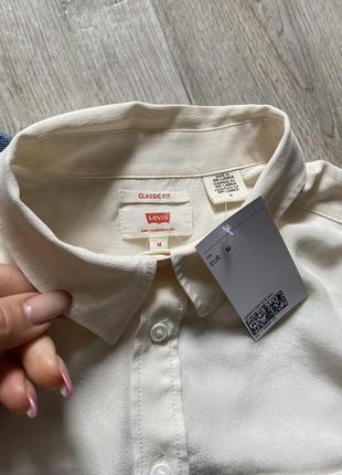 Levis шовкова сорочка, шелковая рубашка, шелковая блузка, блуза4 фото