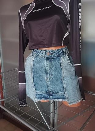 Джинсовая юбка