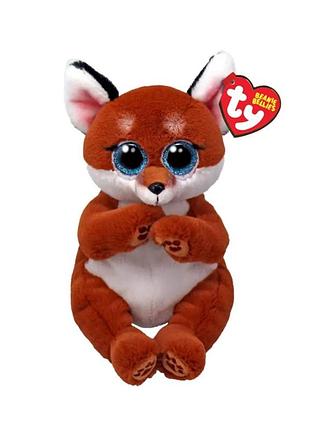 Мягкая игрушка ty beanie bellies лис witt 41503