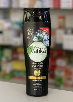 Dabur vatika ватика шампунь комплексний захист із чорним кмином 180 мл єгипет