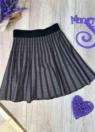 Женская юбка topshop короткая серая размер xs (42)