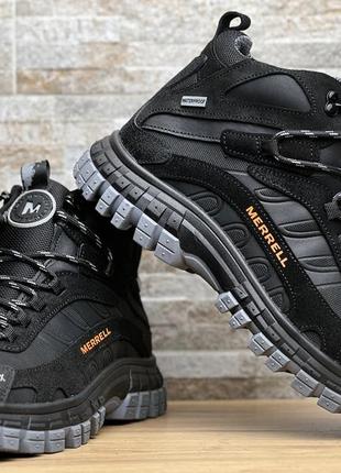 Кроссовки зимние термо ботинки merrell moab speed gtx