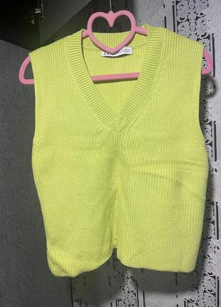 Жилетка zara