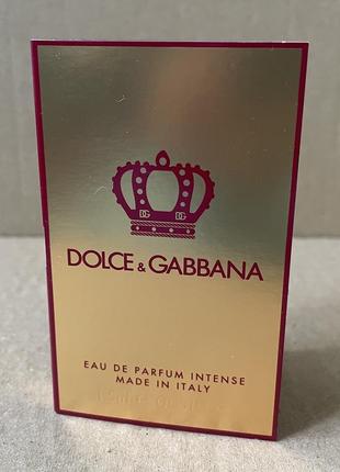 Q by dolce&gabbana intense, edp 1,5ml