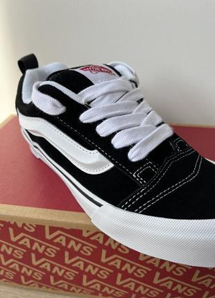 Оригинальный vans (37) knu skool (vn0009qc6bt1) новые кеды кроссовки3 фото