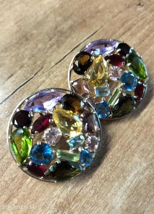 Винтажные серьги-клипсы