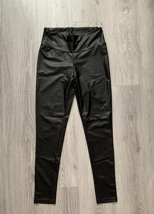 Primark сорные лосины под кожу м - размер