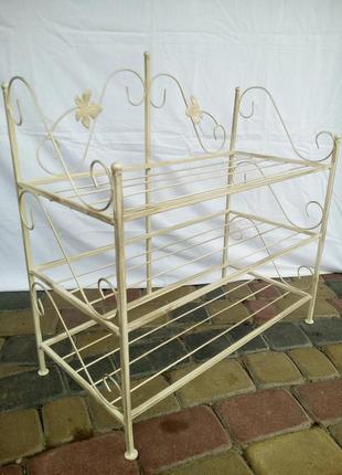 Полка кована маленька. етажерка
