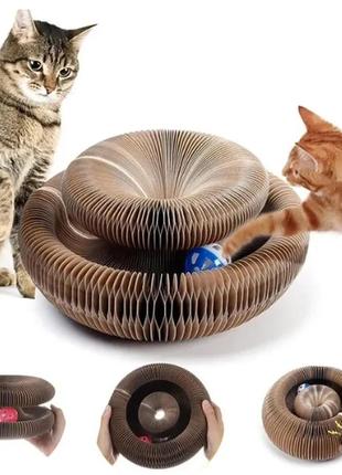 Гофрована іграшка для котів, cat cardio