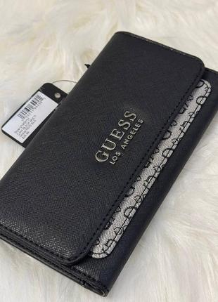 Гаманець guess - rios logo slim clutch wallet