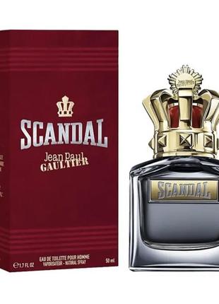 Нові чоловічі оригінальні духи jean paul gaultier scandal pour homme4 фото