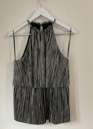 Красивий топ гофре river island