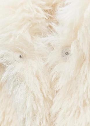 Жилет из искусственного меха zw collection