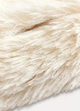 Жилет из искусственного меха zw collection