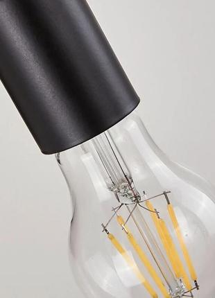 Современный и простой интерьерный светильник, черный