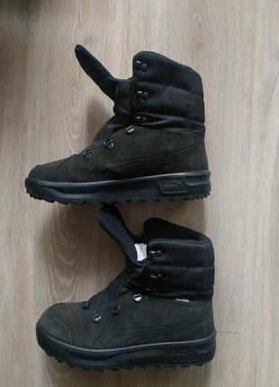 Ботинки зимние puma gore-tex на меху, размер 39 наш, состояние отличное