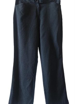 Женские качественные винтажные брюки плотные