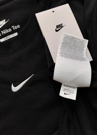 Футболка nike, оверсайз футболка nike, кроп топ nike, укорочена футболка nike5 фото