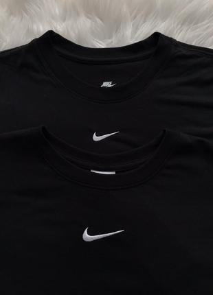 Футболка nike, оверсайз футболка nike, кроп топ nike, укорочена футболка nike4 фото