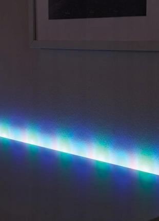 Лента светодиодная rgb 1 м + источник питания с переключателем, livarno