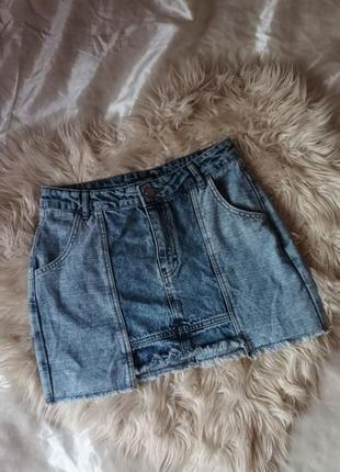 Джинсовая юбка